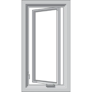 Elgin Pella Hurricane Shield Series Vinyl Casement Window