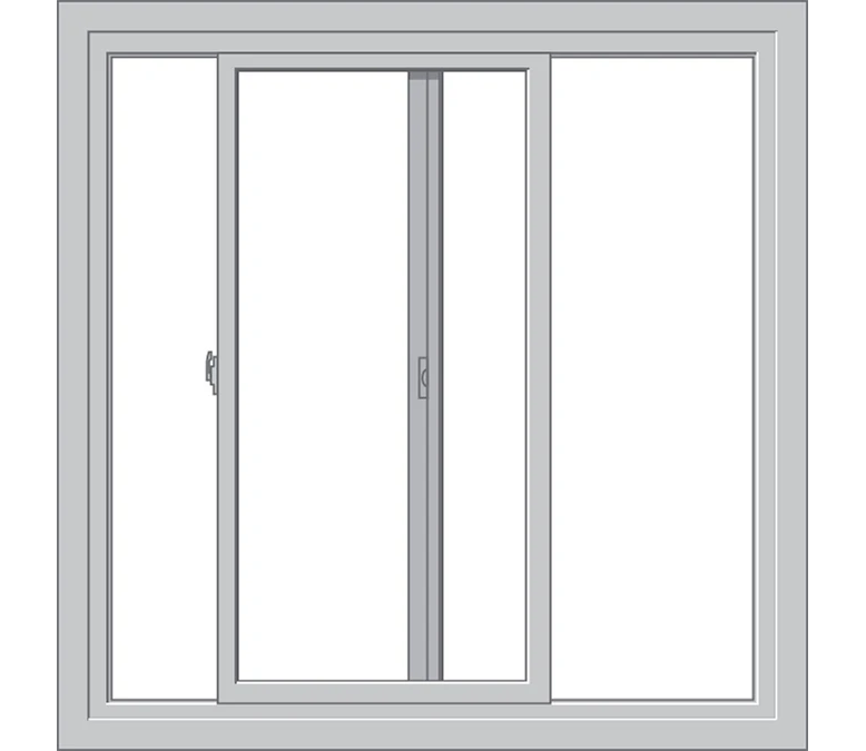 Elgin Pella Hurricane Shield Series Vinyl Sliding Window