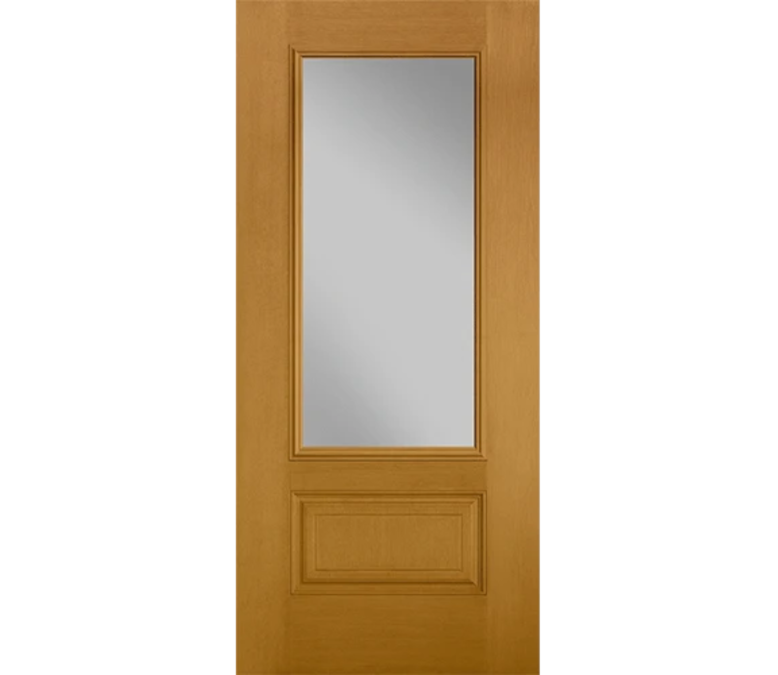 Elgin Three Quaters light Fiberglass Entry Door